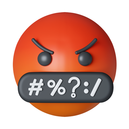 En colère  3D Icon