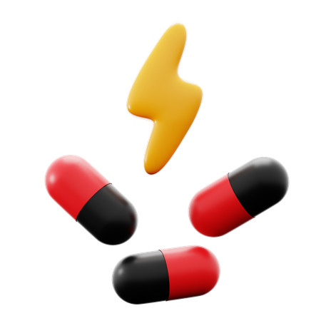 Energy Capsule  3D Icon
