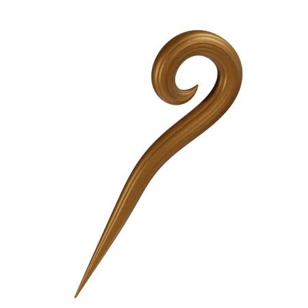 Cajado de mago  3D Icon