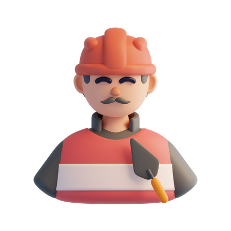 Baumeister  3D Icon