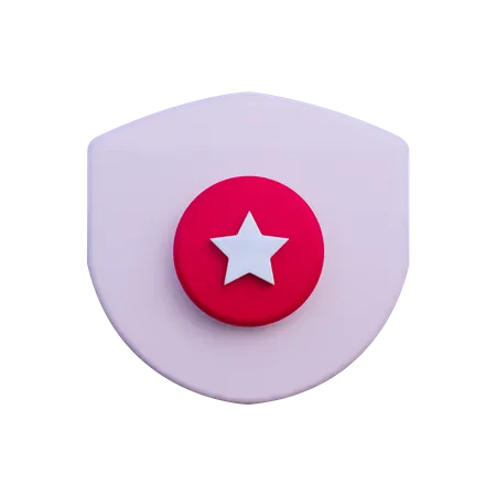 Escudo  3D Illustration