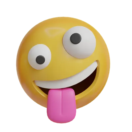 Expression idiote  3D Icon