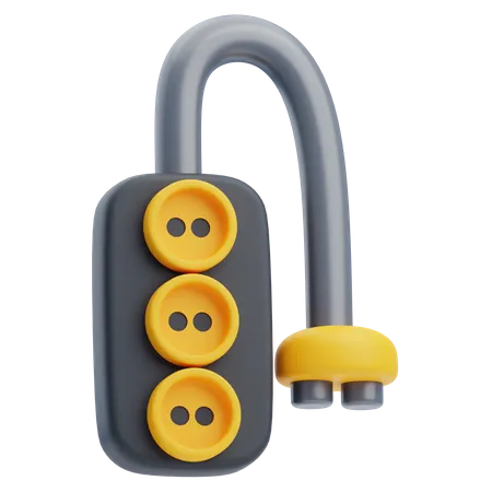 Extension Cord  3D Icon