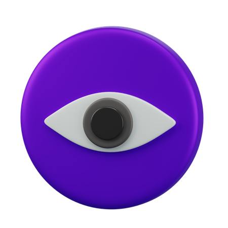 Eye  3D Icon