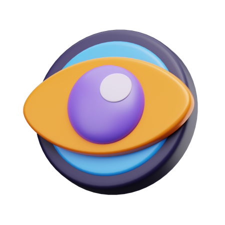 Eye  3D Icon