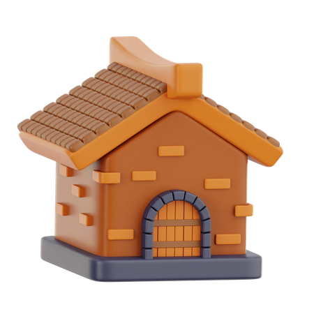 Fairytale House  3D Icon