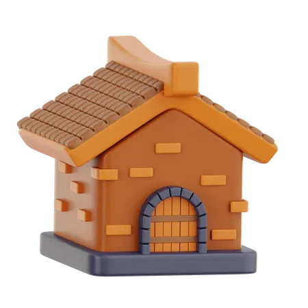 Fairytale House  3D Icon