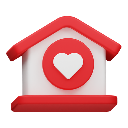 Favourite House  3D Icon