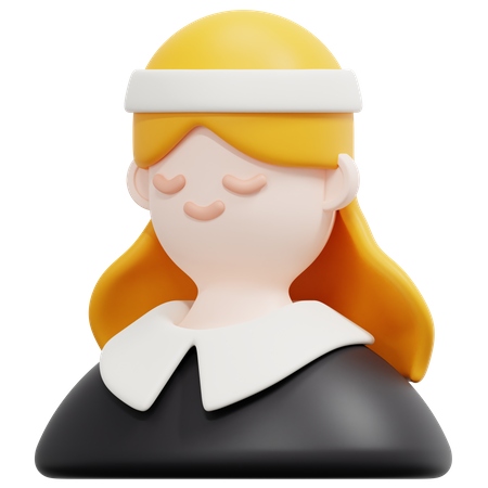 Female Pilgrimage  3D Icon