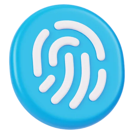 Fingerprint App  3D Icon