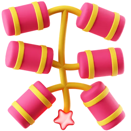 Firecracker  3D Icon