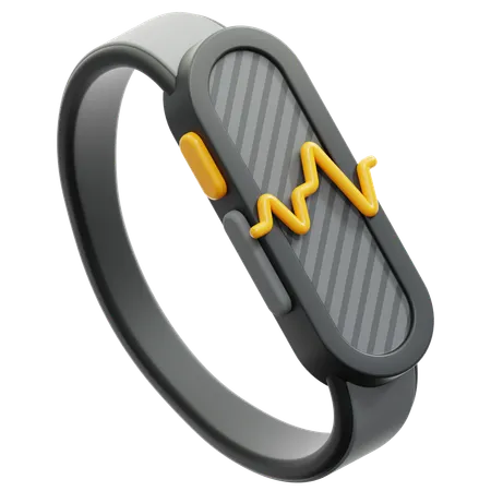 Fitness Band  3D Icon
