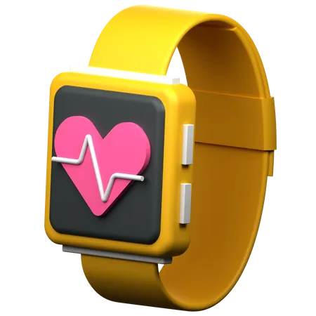Fitness Band  3D Icon