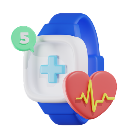 Fitness Tracker  3D Icon