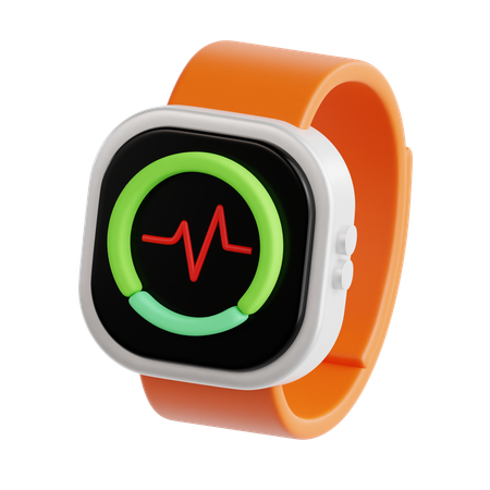 Fitness Tracker  3D Icon