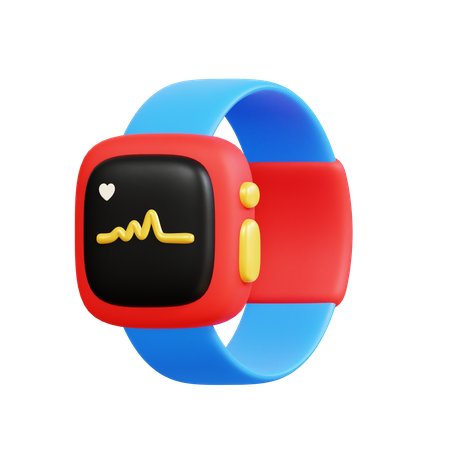 Fitness Watch  3D Icon