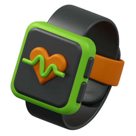 Fitness Watch  3D Icon