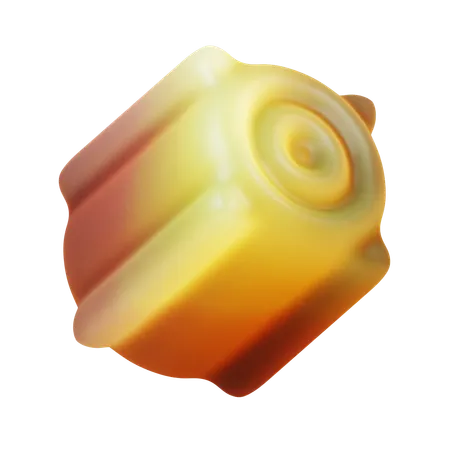 Forma de cilindro  3D Icon