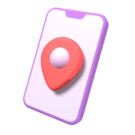 GPS móvel  3D Icon