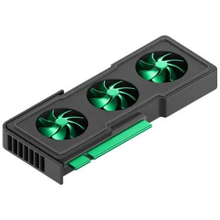 Gpu  3D Icon