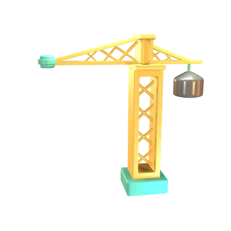 Guindaste  3D Icon