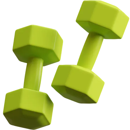 Halteres  3D Icon