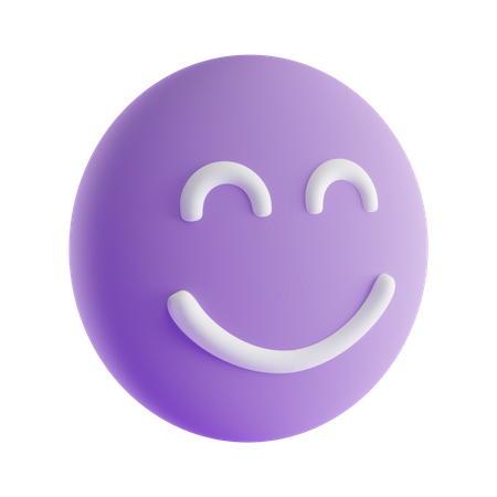 Happy  3D Icon