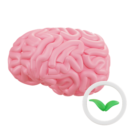 Healthy Mindset  3D Icon