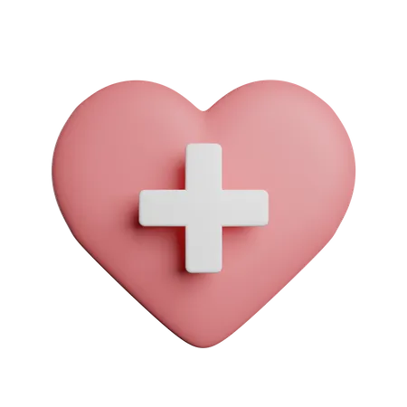 Heart Hospital  3D Illustration