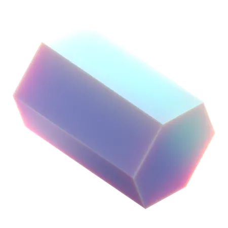 Hexagon Cylinder  3D Icon