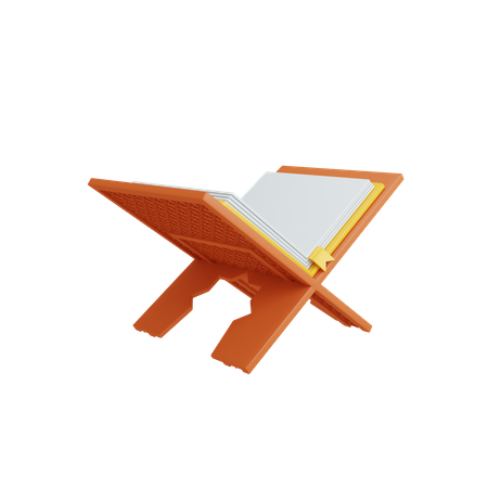 Holy quran  3D Illustration