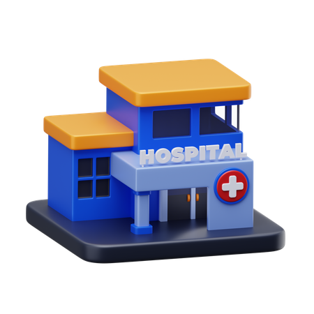 Hospital  3D Icon