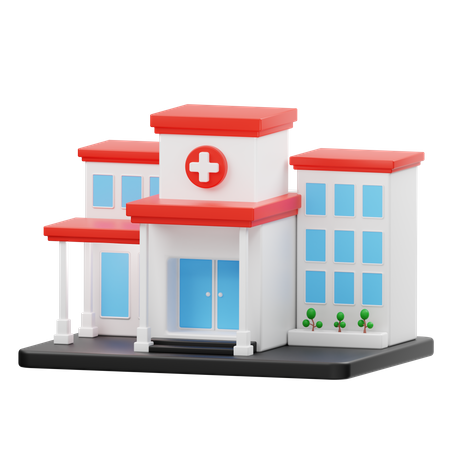 Hospital  3D Icon