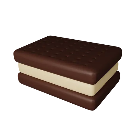 Ice Cream Sandwich  3D Icon