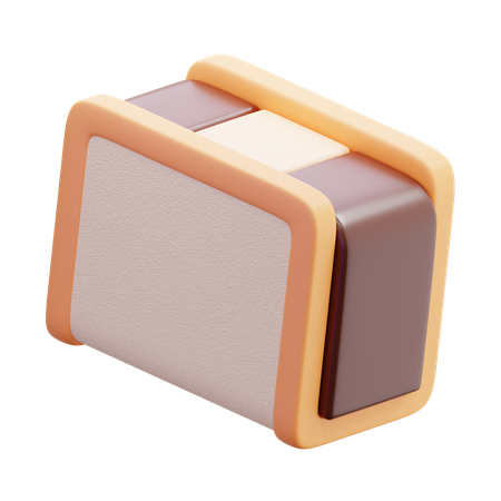Ice Cream Sandwich Bread  3D Icon
