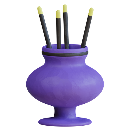 Incenso  3D Icon