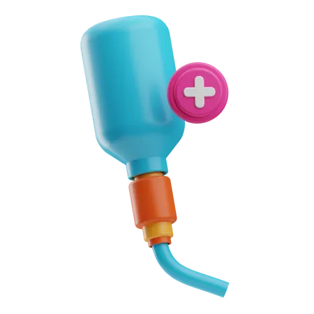 Iv Drip  3D Icon