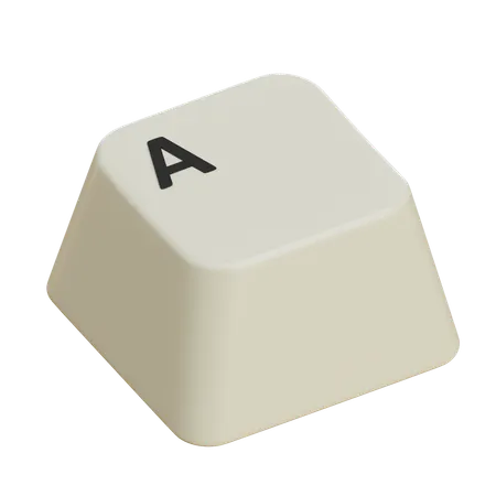 Keycaps A  3D Icon