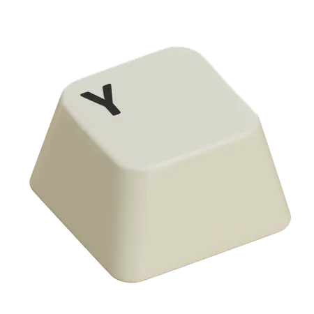 Keycaps Y  3D Icon