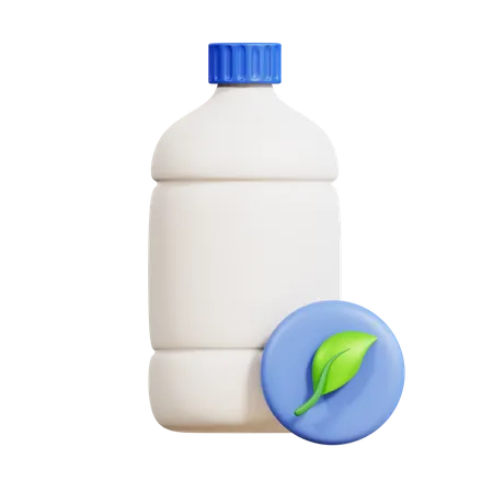 Kompostkunststoff  3D Icon
