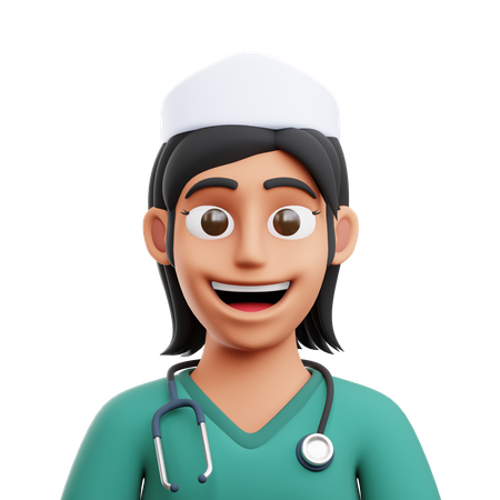 Krankenschwester  3D Icon