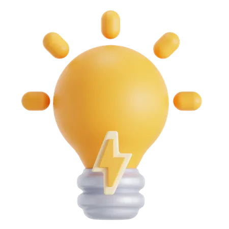 Lâmpada  3D Icon