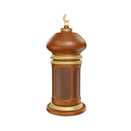 Lantern  3D Illustration