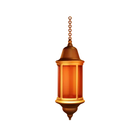 Lantern  3D Illustration