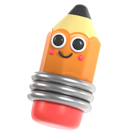 Lápis  3D Icon