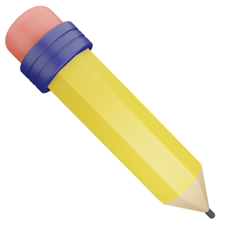 Lápis  3D Illustration