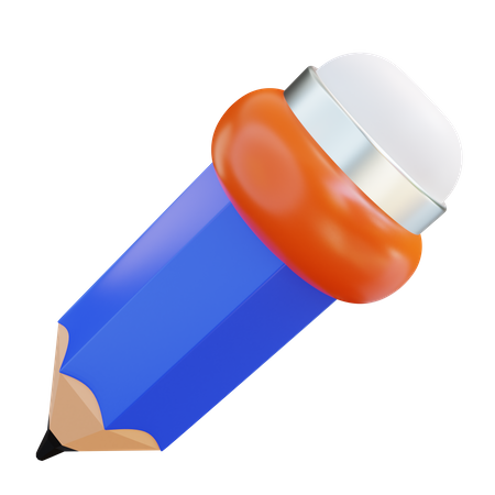 Lápis  3D Icon