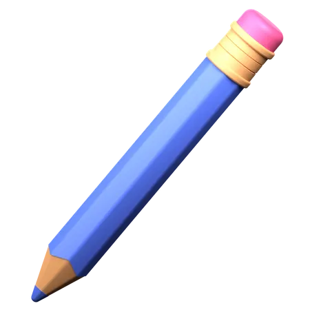 Lápis  3D Icon