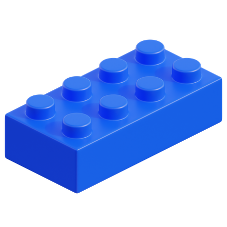 Peça de lego  3D Icon