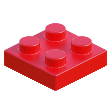 Peça de lego  3D Icon